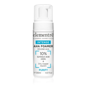 ELEMENTRE AHA FOAMER INTENSE (10 % GLYCOLIC ACID + ZINC COPPER GLYCERIN) 120 ML