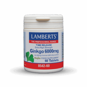 LAMBERTS GINKGO 6000 MG X 30 TABLETS