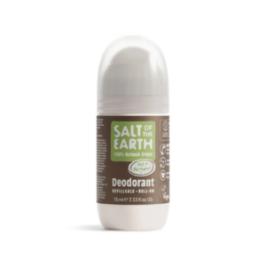 Salt Of The Earth Deodorant (Oud + Bergamot) Roll On 75ml