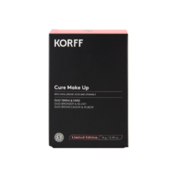 KORFF CURE MAKE UP DUO BRONZER & BLUSH 01  LIMITED EDITION  X 14 G