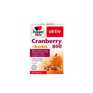 DOPPEL HERZ AKTIV CRANBERRY + KURBIS (800 + 200MG) X 30 KAPSULA