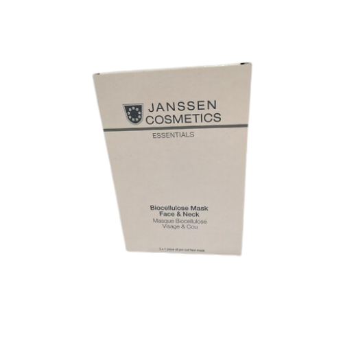 JANSSEN COSMETICS BIOCELLULOSE MASK FACE AND NECK X 3 PIECES