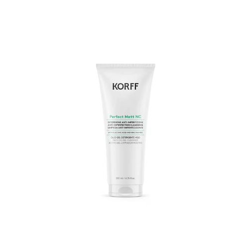 KORFF PERFECT MATT NC ANTI IMPERFECTION CLEANSING FACE OIL GEL CLEANSER 200ML