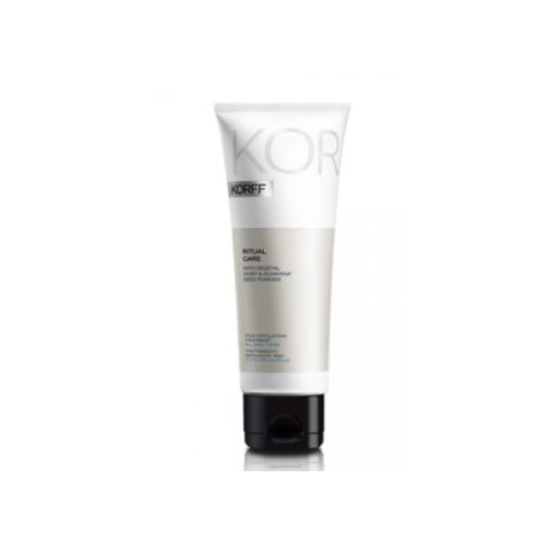 KORFF RITUAL CARE FACE EXFOLIATING TREATMENT WITH VEGETAL IVORY AND GUARANA SEED POWER 75 ML
