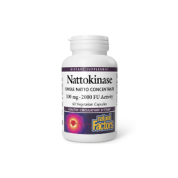 NATURAL FACTORS NATTOKINASE 100MG X 60 CAPSULES