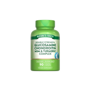 NATURES TRUTH DOUBLE STRENGTH GLUCOSAMINE CHONDROITIN MSM & TURMERIC COMPLEX X 90 TABLETA