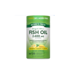 NATURES TRUTH FISH OIL 2400 MG X 120 CAPS