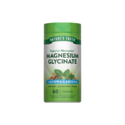 NATURES TRUTH MAGNESIUM GLYCINATE PLUS ASHWAGADHA X 60