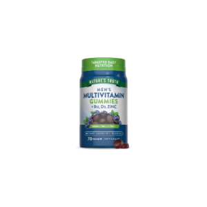 NATURES TRUTH MEN'S MULTIVITAMIN GUMMIES + B1  D3  ZN X 70 GUMMIES