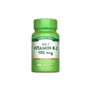 NATURES TRUTH MK-7 VITAMIN K2 100MCG X60TB