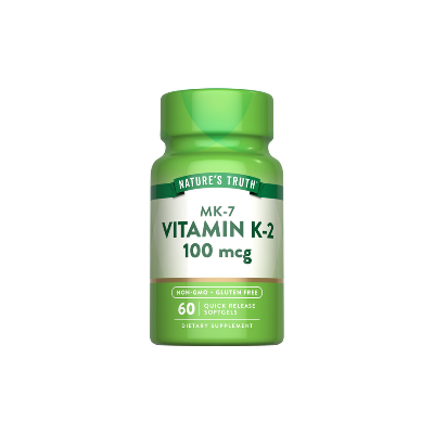 NATURES TRUTH MK-7 VITAMIN K2 100MCG X60TB