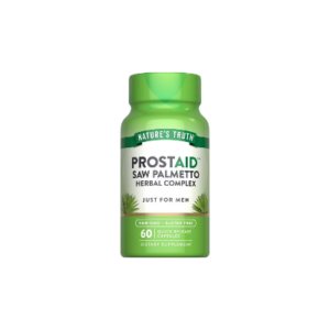 NATURES TRUTH PROSTAID SAW PALMETTO HERBAL COMPLEX JUST FOR MEN X 60 QUICK RELEASE CAPSULES