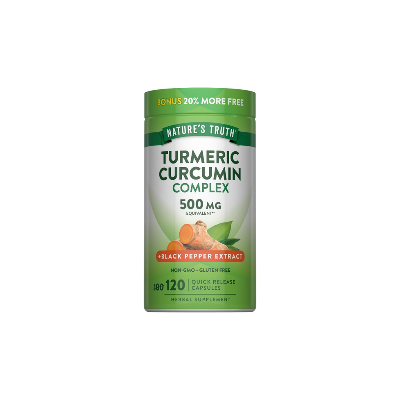 NATURES TRUTH TURMERIC CURCUMIN COMPLEX 500 MG X 120 CAPS
