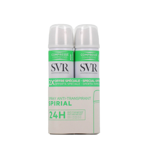 SVR SPECIAL OFFER 2x SPRAY ANTI TRANSPIRANT 2x75ML