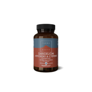 TERRA NOVA DANDELION ARTICHOKE & CYSTEINE COMPLEX X 50 VEGETARIAN CAPSULES