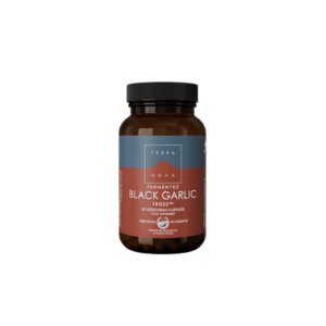 TERRA NOVA FERMENTED BLACK GARLIC X 50 VEGETARIAN CAPSULES