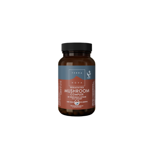 TERRA NOVA FERMENTED MUSHROOM COMPLEX X 50 VEGETARIAN CAPSULES