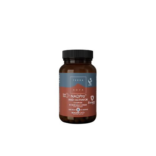 Terra Nova NADPro NAD+ Activator Complex x 50 vegetarian capsules