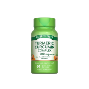 NATURES TRUTH TURMERIC CURCUMIN COMPLEX 500 MG X 60 CAPS