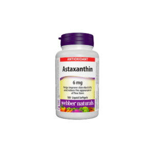 WEBBER NATURALS ASTAXANTHIN 6 MG X 100 SOFTGELS