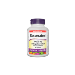 WEBBER NATURALS RESVERATROL X 90 CAPSULES