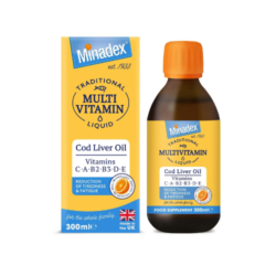 Minadex Cod Liver Oil for the whole family fl.300ml