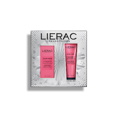 LIERAC XMAS Set GLOW FRESH LE SERUM BOOSTER ECLAT 30 ML + LE MASQUE EXPRESS REVITALISANT 75 ML