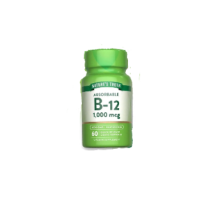 NATURES TRUTH ABSORBABLE B-12 1000MCG x 60 SOFTGELS