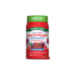 NATURES TRUTH MULTIVITAMIN KIDS GUMMIES + PROBIOTIC  X 60 GUMMIES