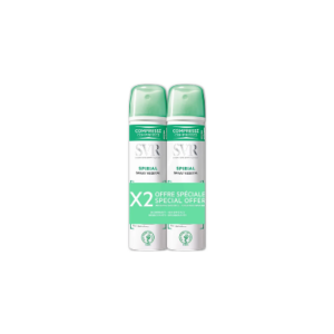 SVR SPIRIAL SPRAY VEGETAL 24 HOURS  75 ML X 2 COPE KIT